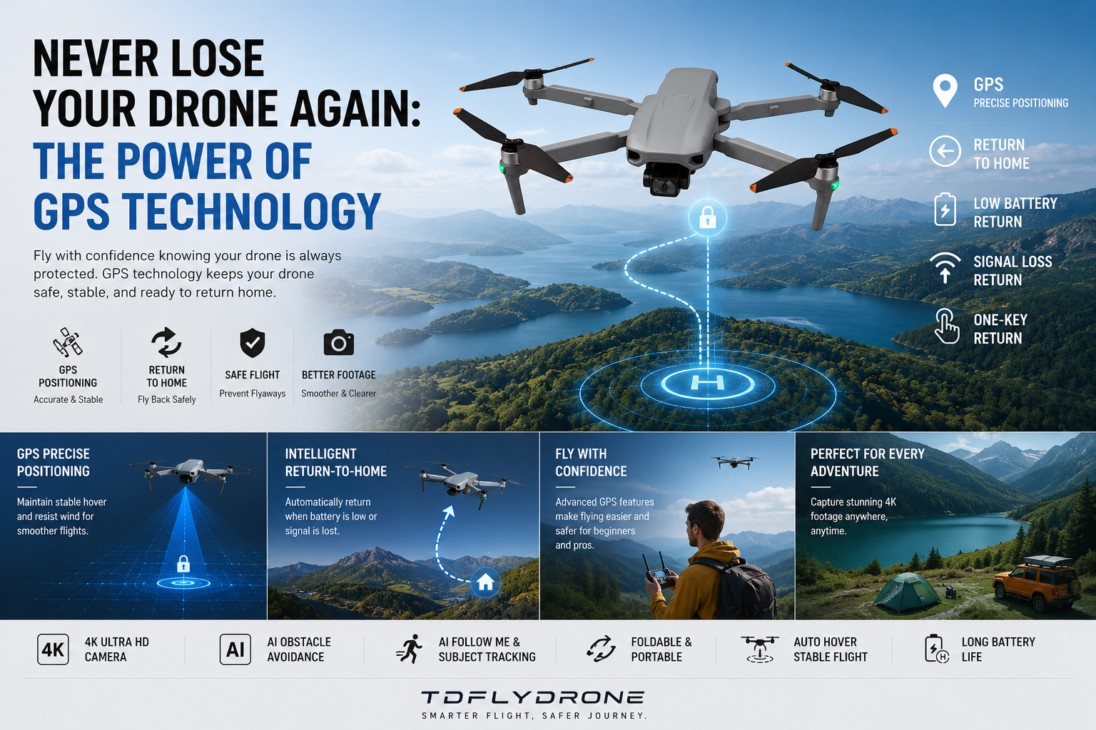 Never Lose Your Drone Again: The Power of GPS Technology