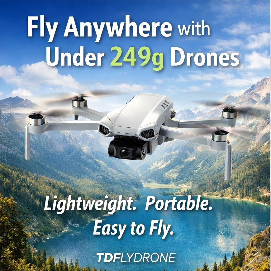 Fly Anywhere: The Advantages of Under 249g Lightweight Drones