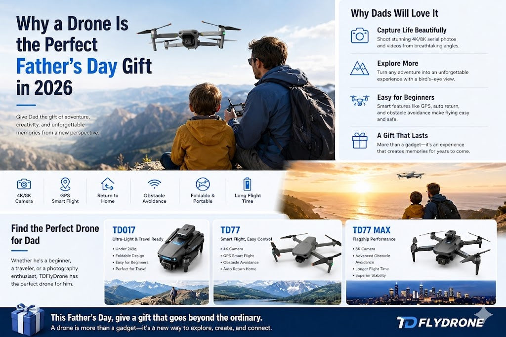 Why a Drone Is the Perfect Father's Day Gift in 2026
