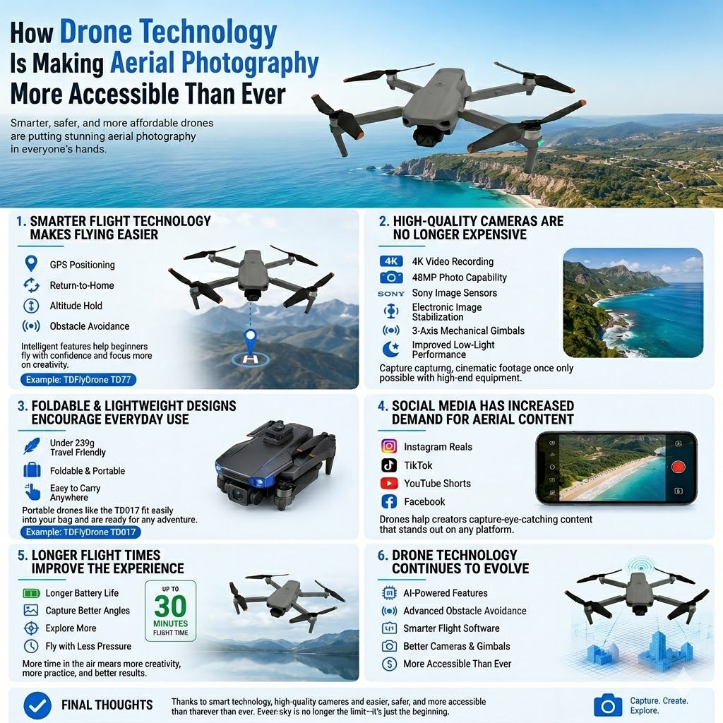 How Drone Technology Is Making Aerial Photography More Accessible Than Ever