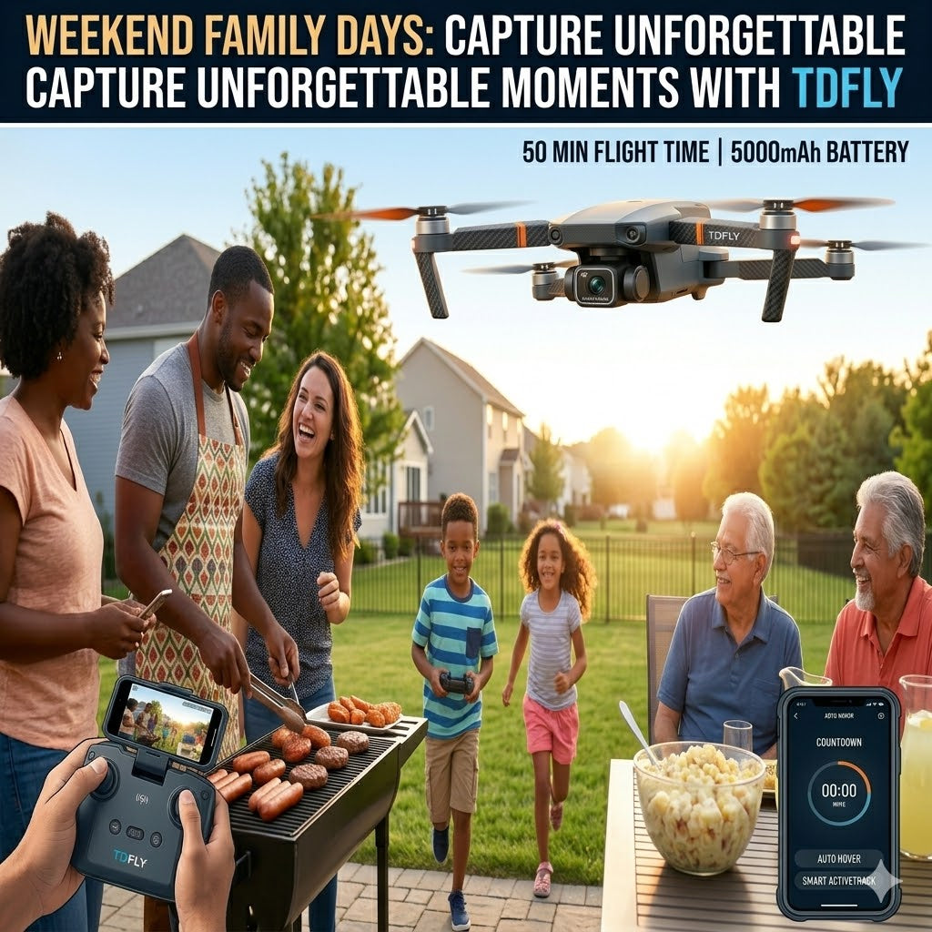 The Ultimate Family Weekend: Why TDFLY is the Best Beginner Drone for Making Memories