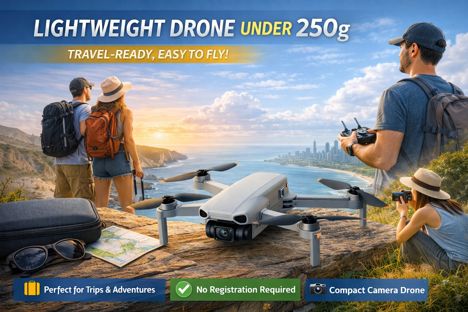 Why Lightweight Drones Under 250g Still Appeal to American Buyers in 2026