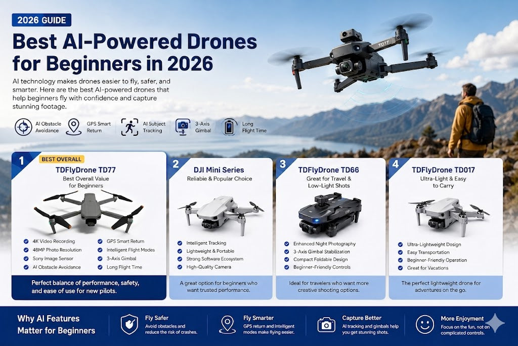 Best AI-Powered Drones for Beginners in 2026